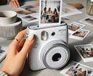 あなたの思い出をチェキプリントします 写真データからチェキプリント代行＆郵送するサービスです イメージ1