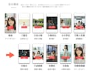 AIとあなたの写真で綴る感動の半生動画を制作します SNSでバズリ中！[芸能人の過去現在]のような縦型AI動画 イメージ2
