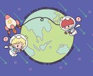 SNSアイコン（ミニキャラ・等身キャラ）作成します X（旧Twitter）・YouTube・インスタで利用可能 イメージ1