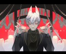 キャラデザ・立ち絵描きます 厚塗りなのに透明感。男性から女性まで イメージ2