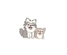 お写真からシンプルな線画ペットイラスト描きます 大切なペットをイラストにします！即日-5日のスピード対応 イメージ10