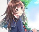 ８月上旬納品可♦イラスト作成いたします 立ち絵、歌ってみた動画イラスト等目を惹くイラストお描きします イメージ2