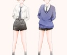 完成品女性立ち絵キャラクターを販売しています adopt/TRPG/Vtuber/IRIAMなどに イメージ8