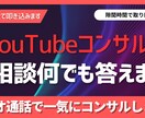 YouTubeコンサルをビデオ通話でします 企画の立案からマーケティング分析まで一貫して行います イメージ1