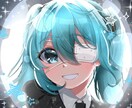 キラキラな可愛いイラスト描きます アイコン、1枚絵、立ち絵等！見積もり相談即対応☆ イメージ4