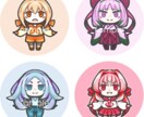 ポップでかわいいSNS用アイコン作ります 映えるかわいいアイコンイラスト！！ イメージ2