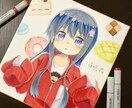 アナログイラスト描きます コピックで手描きならではの温もりのあるイラストを^^ イメージ1