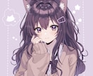 初めてのご依頼も安心◎透明感あるアイコン描きます あなたの｢好き｣を丁寧につくりあげます。 イメージ8