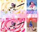 即納!POPな可愛い人×ペットのイラスト描きます 挿絵・動画・グッズなど派手かわ表現で周りと差をつけたい方へ イメージ5
