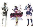 キャラクターイラスト、アイコン等を制作します バストアップから全身まで承ります！ イメージ6
