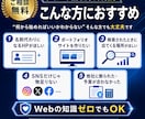 デザイン込み！簡易HPつくります Web知識ゼロでも大丈夫。まるごとお任せください。 イメージ2