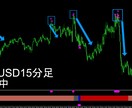 的確に天井押し目を捉えるサインツールをご提供します ダウ理論を使ってリペイントなしで驚くほど反発を的確に捉える！ イメージ4