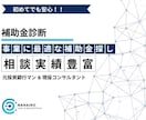 あなたの事業に合う補助金を診断します 【初めてでも安心】もらえる補助金、見つけます！ イメージ1