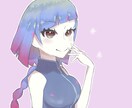 美少女キャラのSNSアイコンを描きます SNS、ブログ、Youtubeにおすすめ！ イメージ2