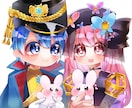 デフォルメイラスト作成致します 可愛いツヤ感のある仕上がりになります！ イメージ4