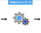 スクレイピング技術であなたの情報収集を自動化します webページからのコピペ作業が一瞬でおわります。 イメージ1
