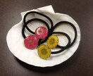 プレゼントにいかがですか?ピアス、イヤリング、ヘアゴムおつくりします^o^ ハンドメイドです^o^ イメージ3