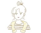 最短1日！似顔絵風のおしゃれアイコン描きます シンプル、ポップ、かわいい似顔絵アイコンをお求めな方へ イメージ2
