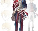 一瞬で目を惹くイラスト　制作いたします 趣味／商業等様々な用途に応じたイラストを制作いたします。 イメージ2