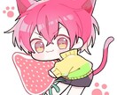 萌え系・かわいいミニキャライラストを制作します ☆今だけ1枚背景無し通常等身イラスト4000円☆ イメージ2