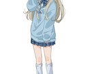 魅力的な女の子のイラスト／アイコン描きます 修正何度でも無料！お客様の好みに合わせます。 イメージ2