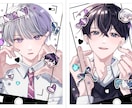 配信活動者さま応援•イラスト承ります 配信活動を彩る人物イラストを制作します イメージ8