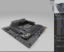 UE blender comfy MCP します 3ブレンダー アンリアル コンフィーの相互MCP連携 イメージ3