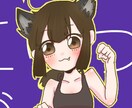 SNS用のアイコン・ヘッダーをお描きします アニメ調やゆるふわなど多様な可愛いイラスト！ミニキャラもOK イメージ4