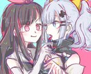 イラスト作成いたします 半身から全身までの1枚絵、アニメ調のイラスト作成致します イメージ3