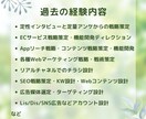 Webマーケの戦略・戦術の全般アドバイスします SEO、Listing広告など幅広く効果改善策を提案します イメージ3