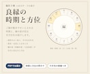 良縁の時期と方位を九星気学で鑑定します ご縁が動きやすいとされる時期と、縁の星が回る吉方位 イメージ1