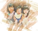 手描き・水彩画・動物・似顔絵などのイラスト届けます ★あと10人限定★美大卒プロが30時間以上かけ写真イラスト化 イメージ10