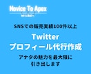 Twitterのプロフィール代行作成します 強みを明確にし、魅力的なプロフィールでファン化を促進 イメージ2