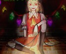 バチバチの厚塗りのイラストを描きます 独特な絵を作ります！！商用利用可能 イメージ5