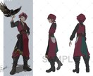 一枚絵・歌ってみた用・立ち絵等お描きします 丁寧なヒアリングで活動のお手伝いをします！ イメージ9