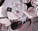 男性のアイコン用バストアップイラストを制作します 男性キャラ歓迎！赤基調のキャラクター・雰囲気が得意です！ イメージ3