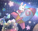 ゆるい世界観のデジタルイラストを描きます グッズにおすすめ！温かみのあるイラスト･似顔絵が欲しい方向け イメージ3