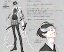 オリキャラの絵描きます・Live2Dデータ作ります あなたのイメージするキャラクターを描き起こします。 イメージ7