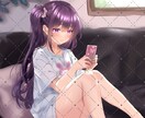 配信用サムネイル、イラストをお描きします YouTubeや配信サイトでお使いになられるイラスト イメージ3
