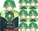 配信活動に◎立ち絵・キャラクターデザイン制作します Vtuber・IRIAM・配信活動に◎（男女キャラ対応） イメージ1