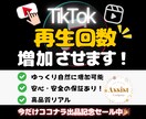 TikTokの再生回数を増加させます 期間限定で1月15日まで特別価格にて出品中！ イメージ1