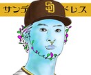 ヘドロみたいな似顔絵を書きます 毒素の溜まった現代人向けにクセの強いイラストを描きます イメージ5