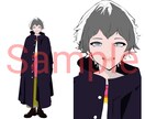 人物の全身イラストを描きます オリジナル立ち絵やオリジナルキャラクターを作成します！ イメージ4