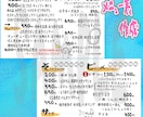 メニュー表・POP・ポストカード等作成します 複数ご依頼の割引あります。お気軽にご相談ください。 イメージ3