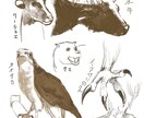 ご家族のイラストを制作します お写真をお預かりし、スケッチ風にデジタルイラストを制作！ イメージ8