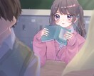 商用◎あなただけのかわいい一枚絵作成します サムネ/SNS/返礼品に！キラキラでかわいさあふれる一枚を！ イメージ1