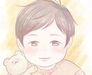 シンプルでゆる可愛い似顔絵アイコンを描きます 水彩風やアニメ塗り・選べる絵柄！SNS等のアイコンに♪ イメージ7