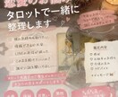 彼の気持ち・恋愛のお悩みをタロット風に読み解きます 不安な恋愛、復縁、同棲、片思い、男性心理を一緒に整理します イメージ1