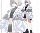 立ち絵イラストを制作します 男女、問わずキャラクター立ち絵を制作します イメージ2