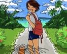 似顔絵描きます ポップで爽やかな似顔絵を描きます。 イメージ3